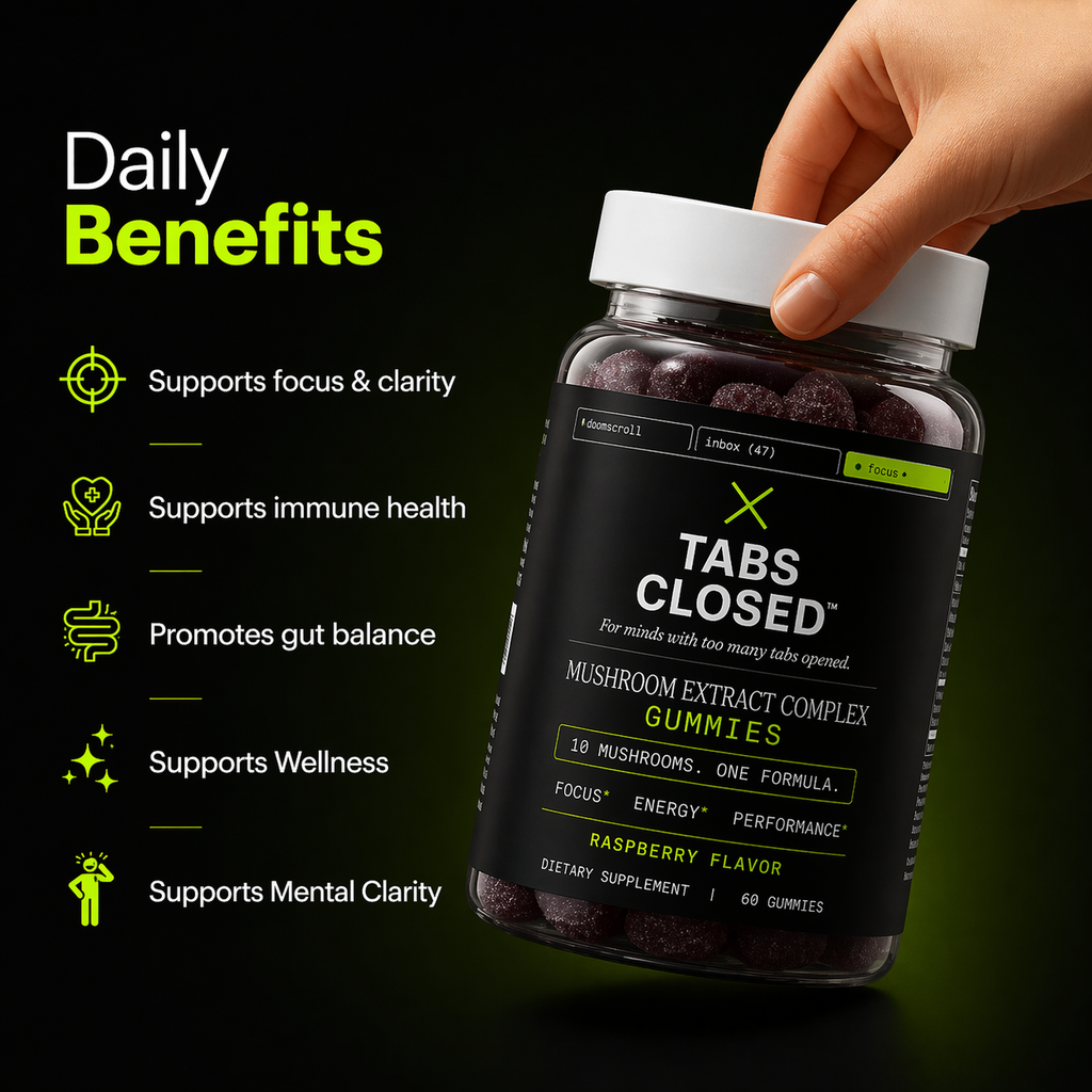 Functional Mushroom Gummies - BUY 2 GET 2 FREE